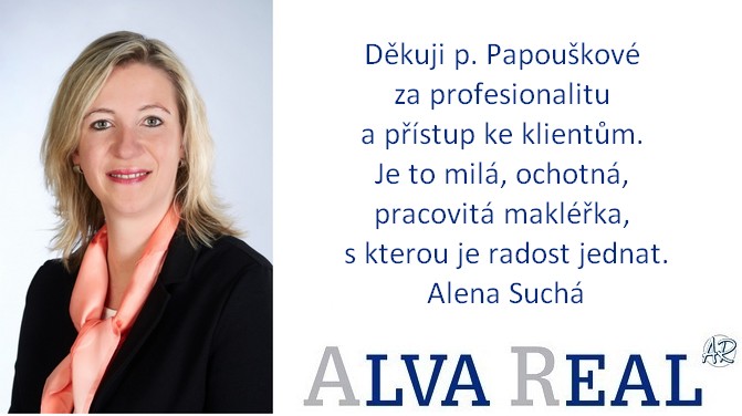 Lenka Papoušková - realitní makléřka ALVA REAL